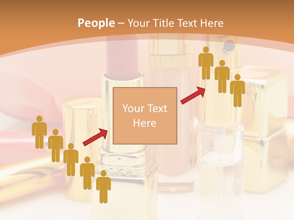 Color Background Perfume PowerPoint Template