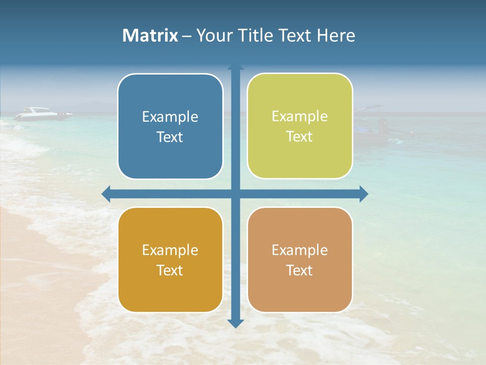 Tourism View Serenity PowerPoint Template