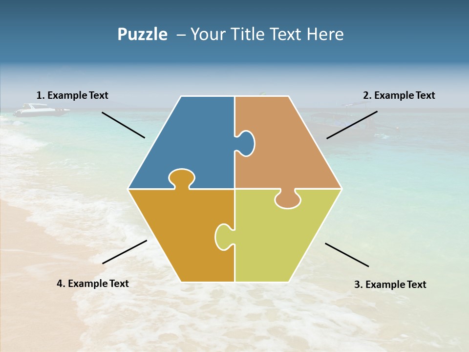 Tourism View Serenity PowerPoint Template