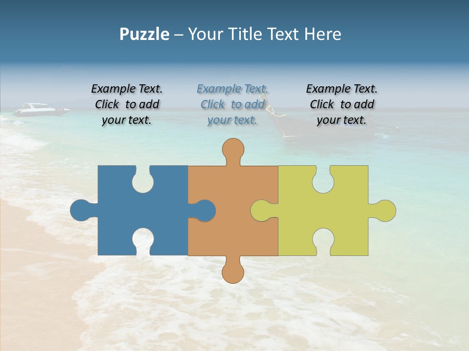 Tourism View Serenity PowerPoint Template