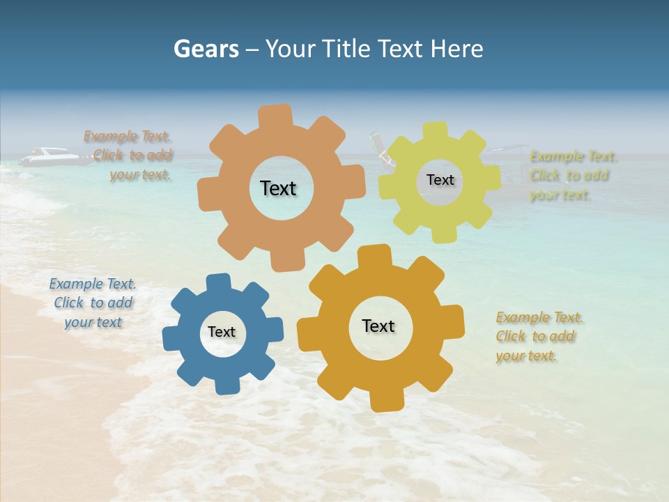 Tourism View Serenity PowerPoint Template