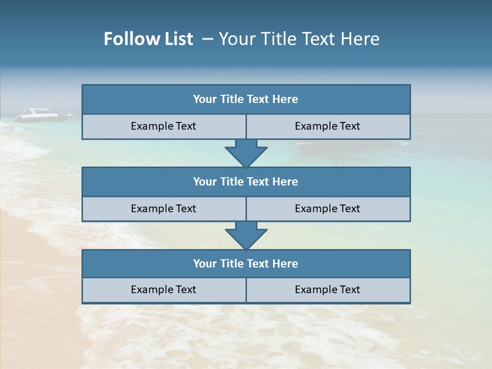 Tourism View Serenity PowerPoint Template