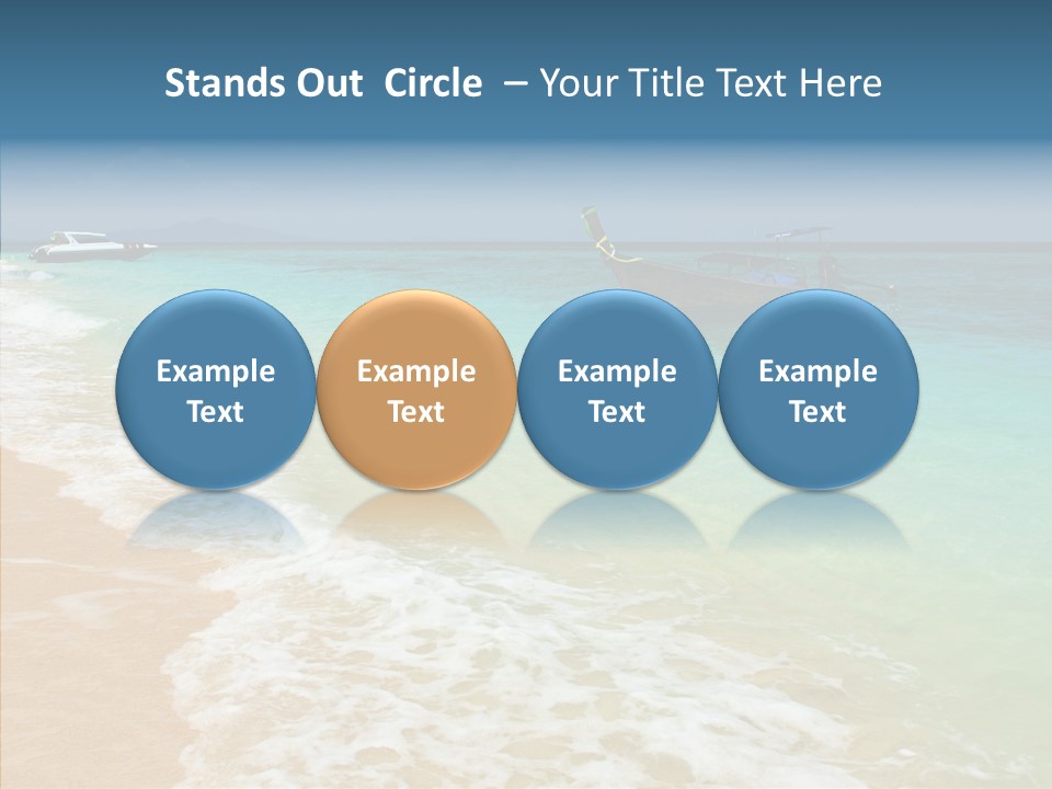 Tourism View Serenity PowerPoint Template