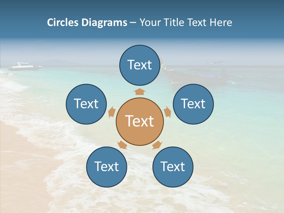 Tourism View Serenity PowerPoint Template