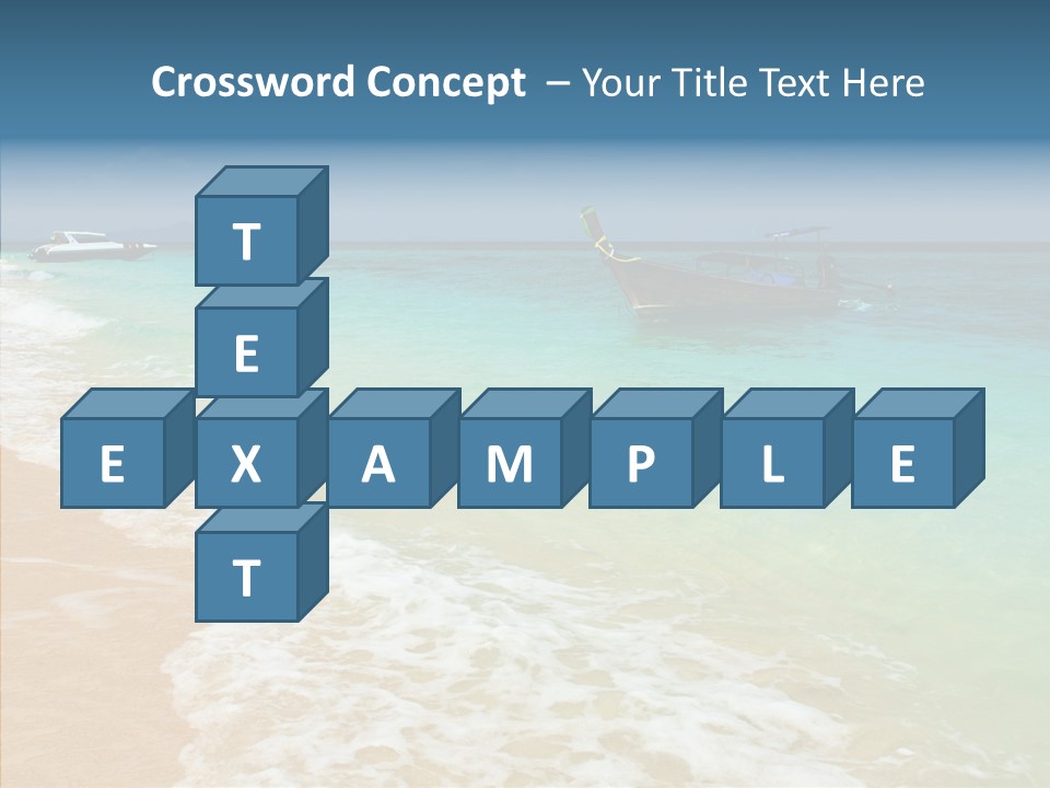 Tourism View Serenity PowerPoint Template