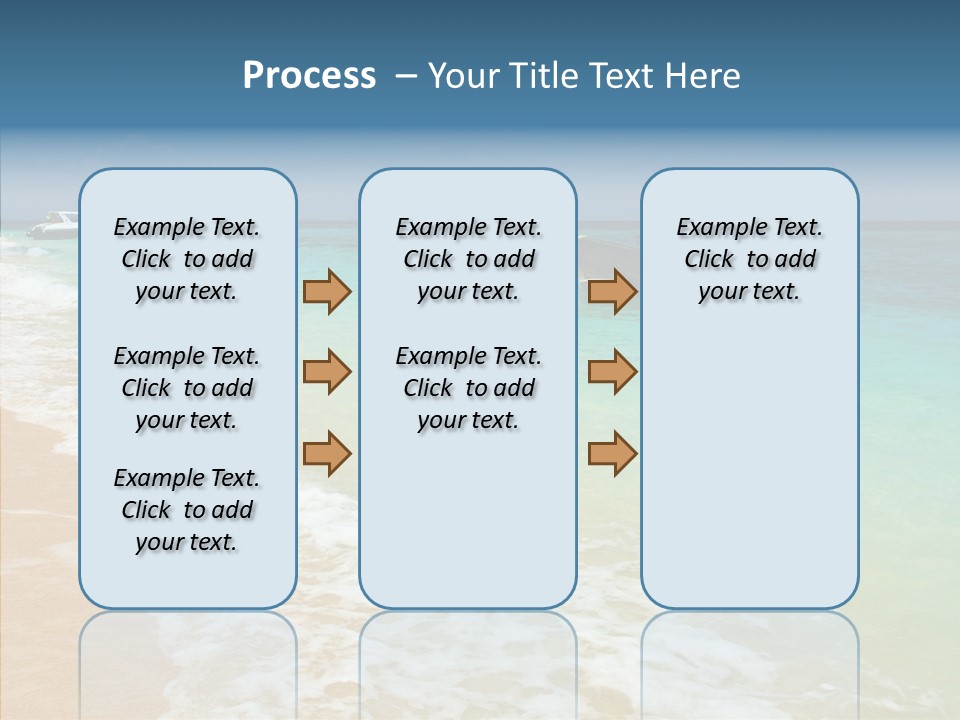 Tourism View Serenity PowerPoint Template