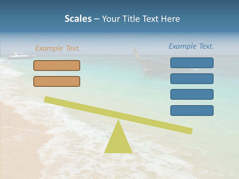 Tourism View Serenity PowerPoint Template