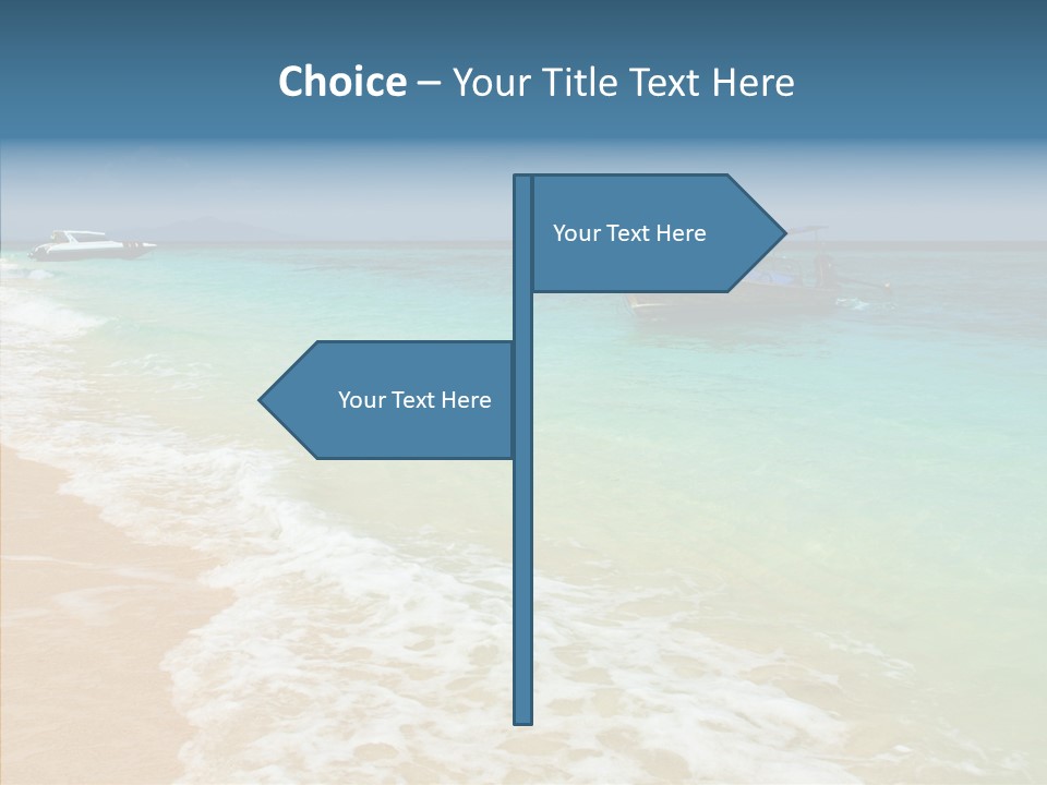 Tourism View Serenity PowerPoint Template