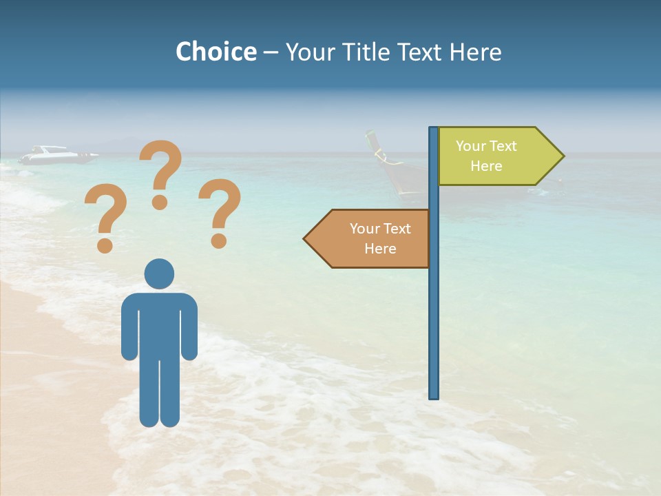 Tourism View Serenity PowerPoint Template