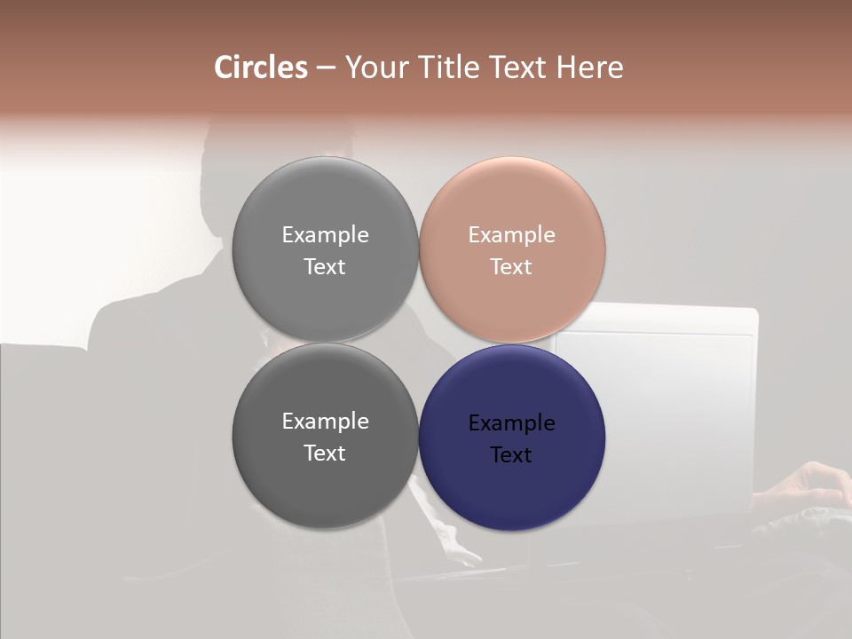 Boy Access Office PowerPoint Template