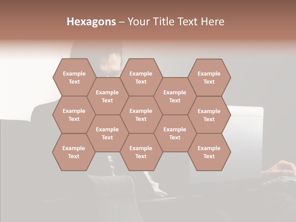 Boy Access Office PowerPoint Template