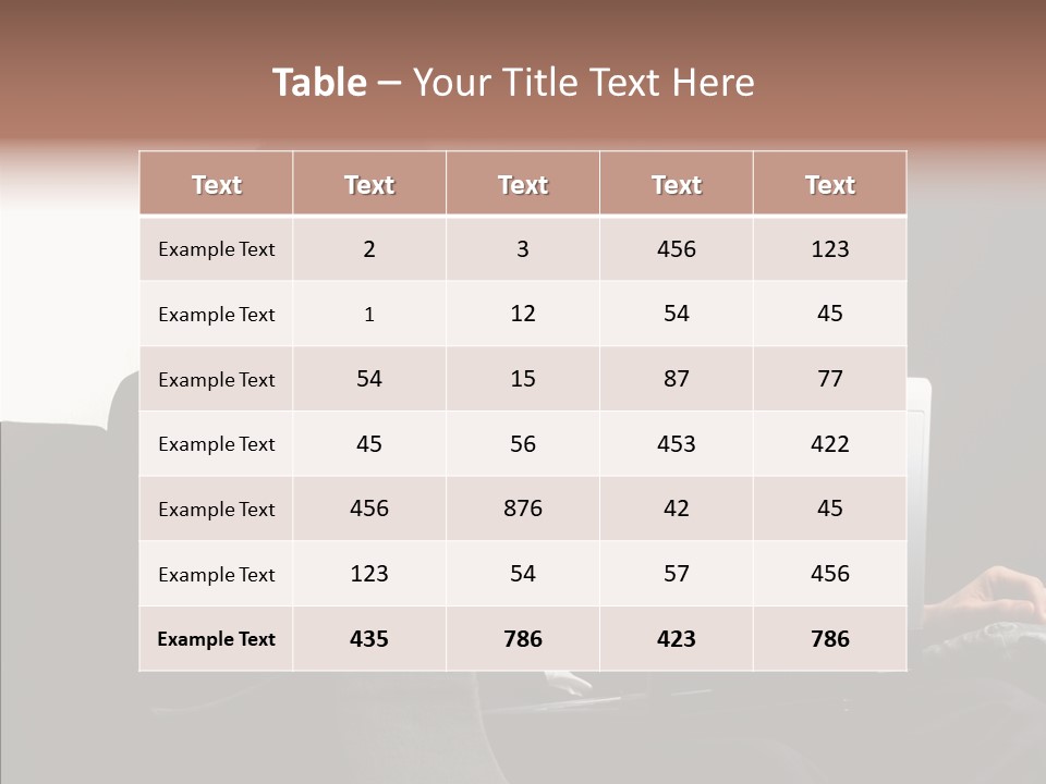 Boy Access Office PowerPoint Template