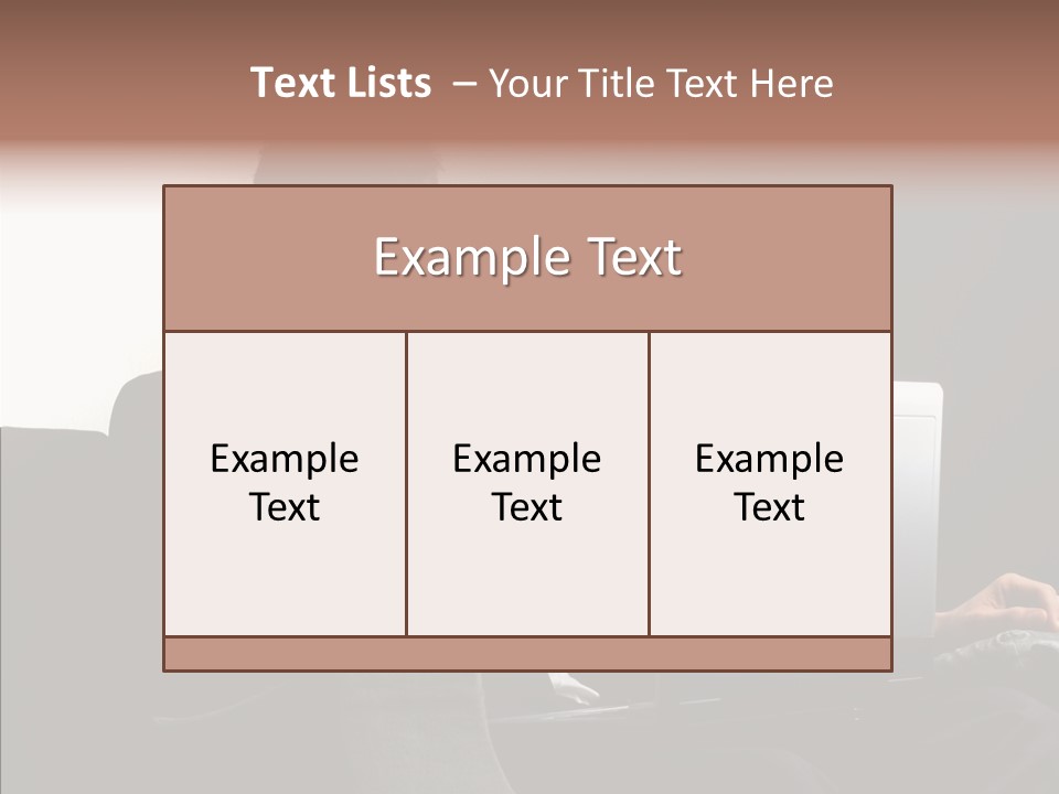 Boy Access Office PowerPoint Template