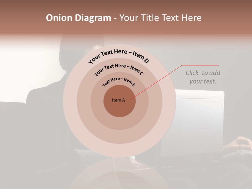 Boy Access Office PowerPoint Template