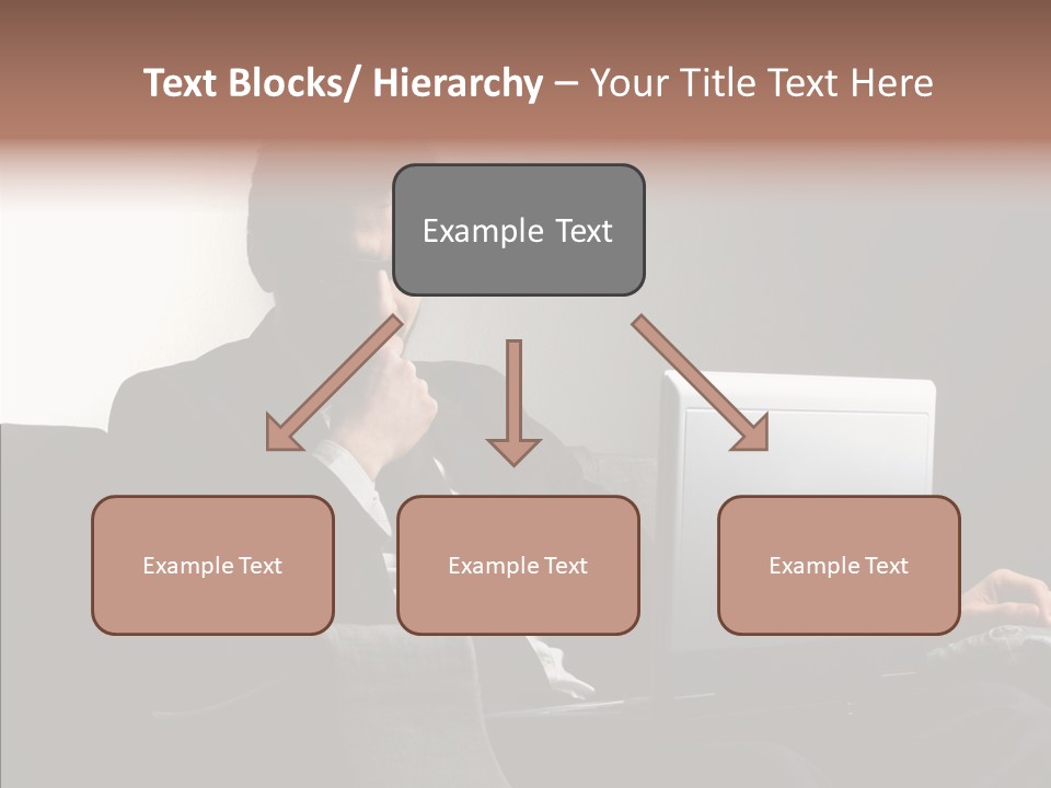 Boy Access Office PowerPoint Template