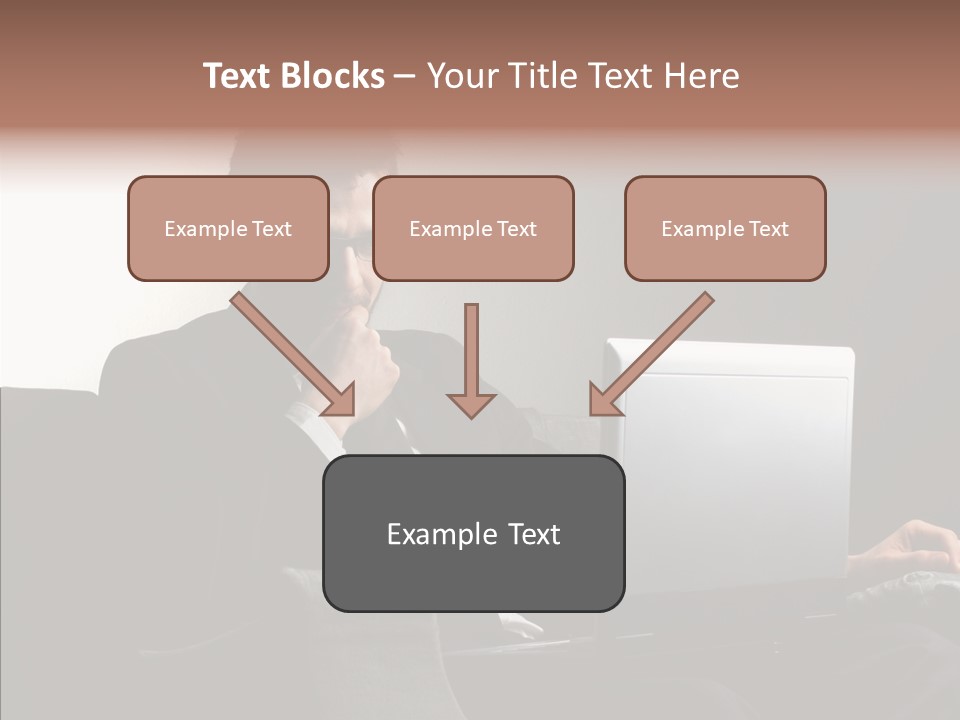 Boy Access Office PowerPoint Template