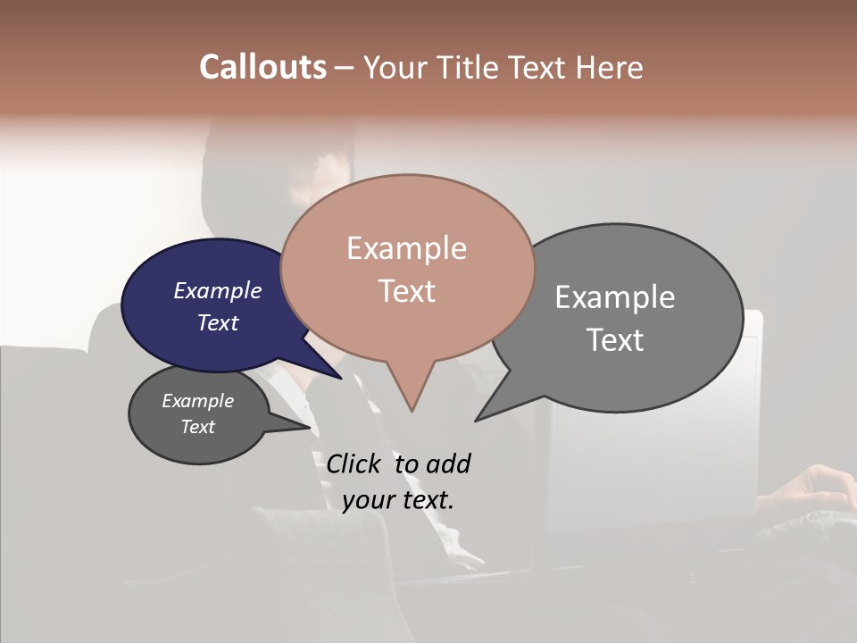 Boy Access Office PowerPoint Template