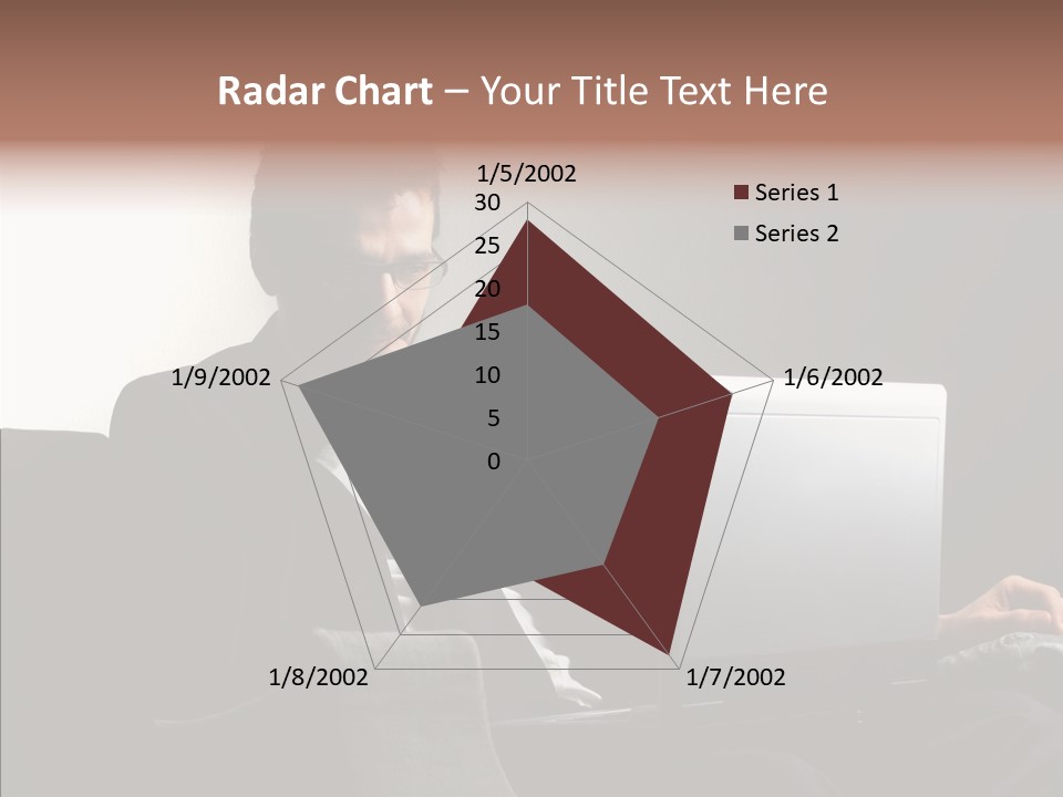 Boy Access Office PowerPoint Template