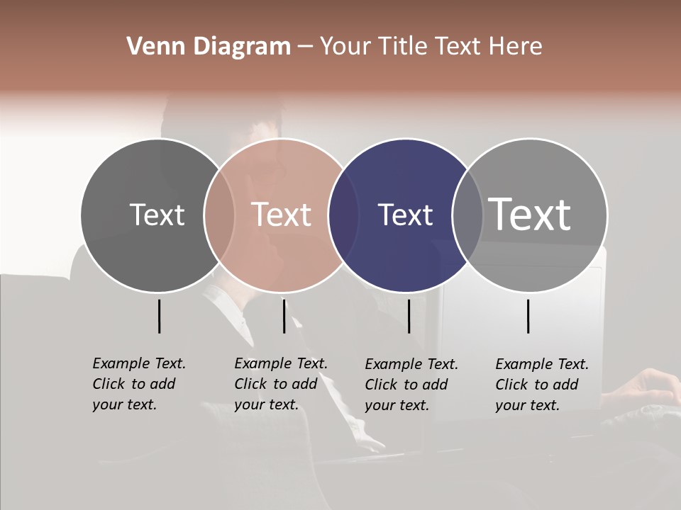 Boy Access Office PowerPoint Template