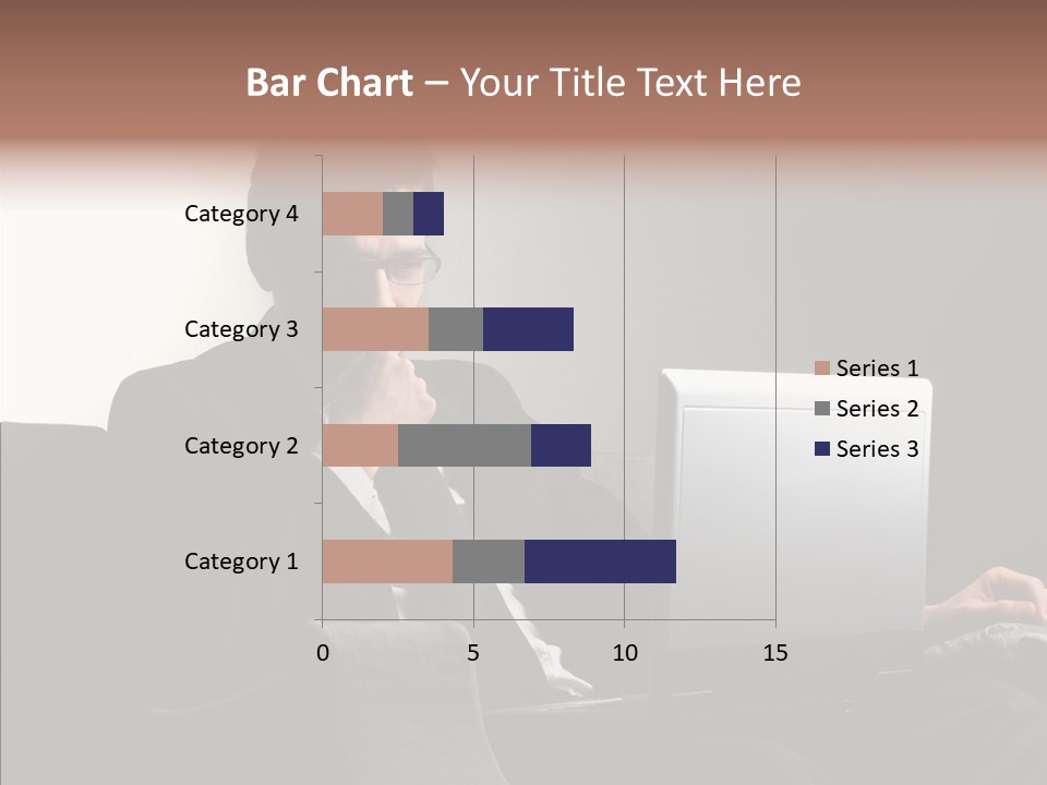Boy Access Office PowerPoint Template