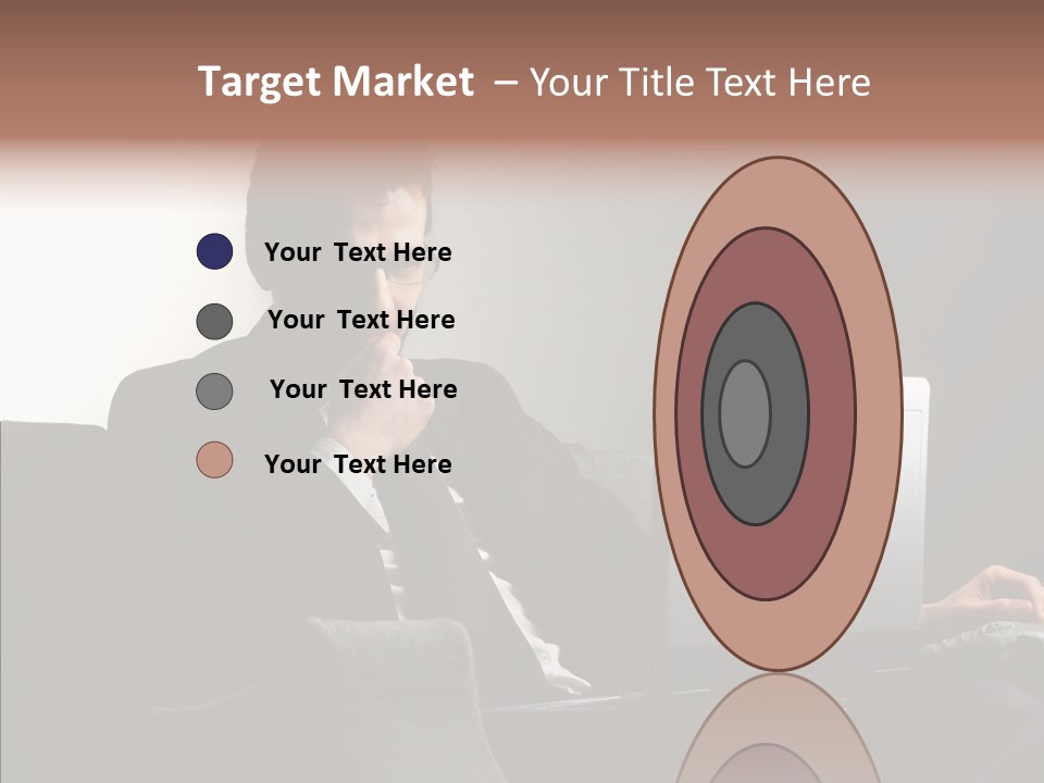 Boy Access Office PowerPoint Template