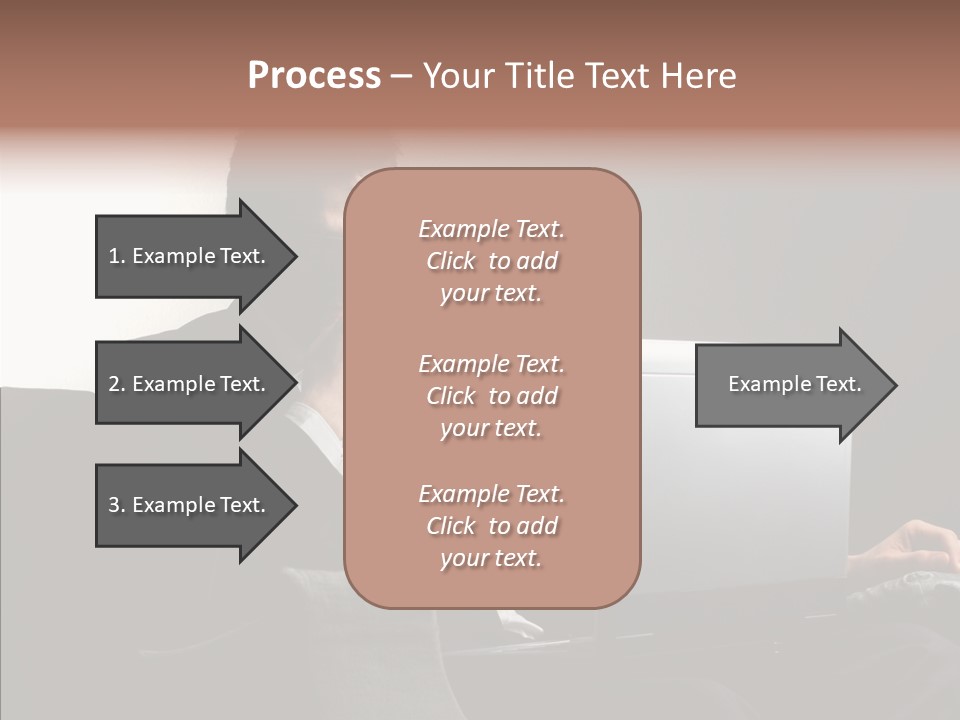 Boy Access Office PowerPoint Template
