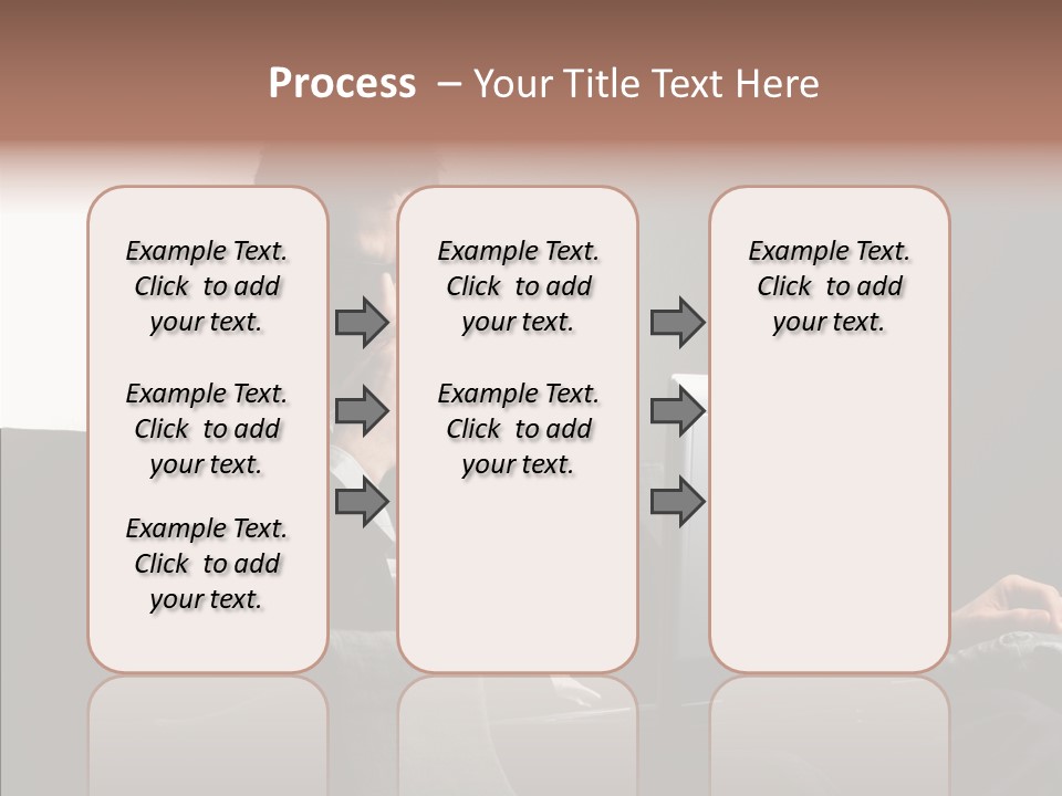 Boy Access Office PowerPoint Template