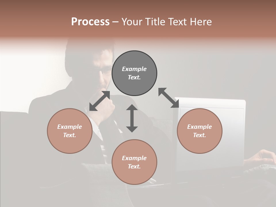 Boy Access Office PowerPoint Template