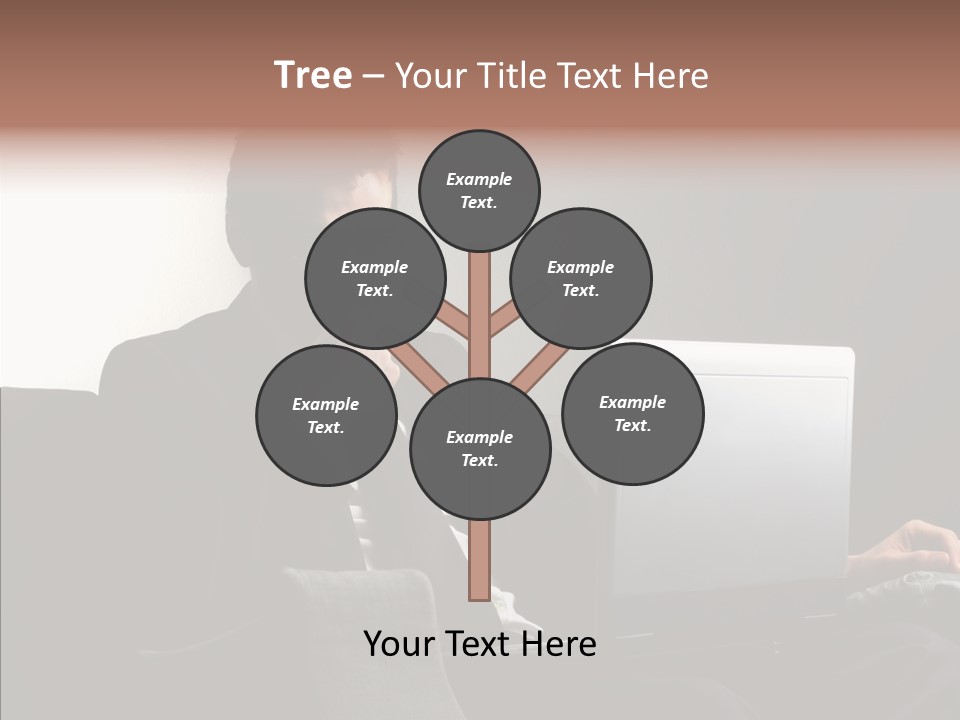 Boy Access Office PowerPoint Template