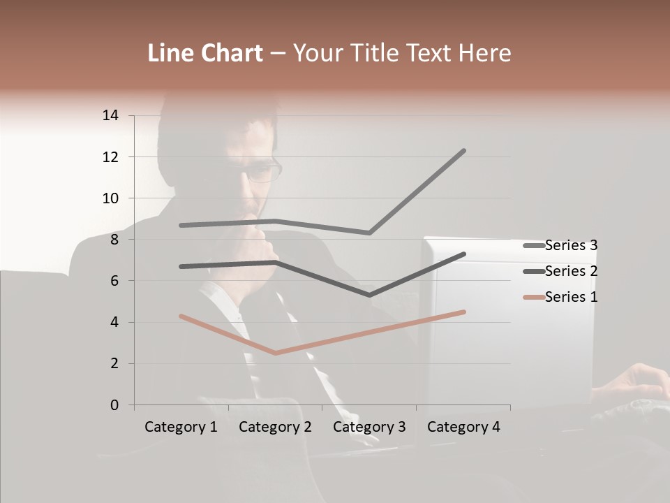Boy Access Office PowerPoint Template