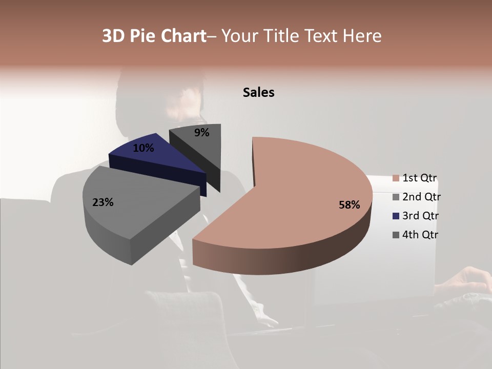 Boy Access Office PowerPoint Template