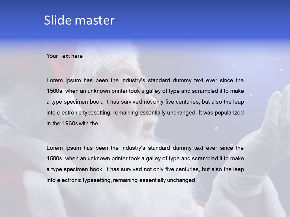 Board Chair Bu Ine PowerPoint Template