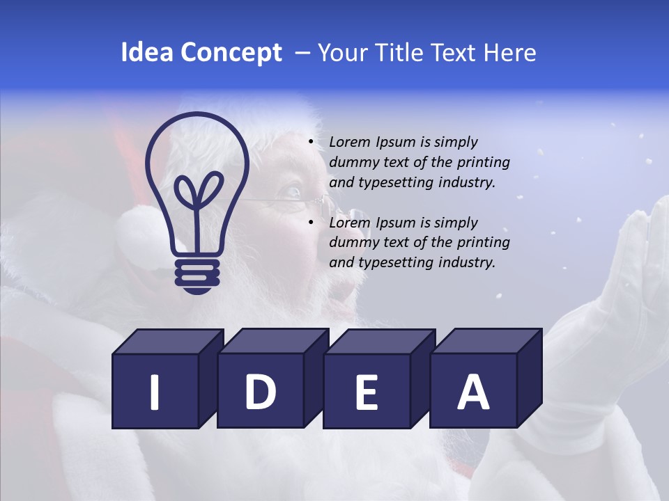 Board Chair Bu Ine PowerPoint Template