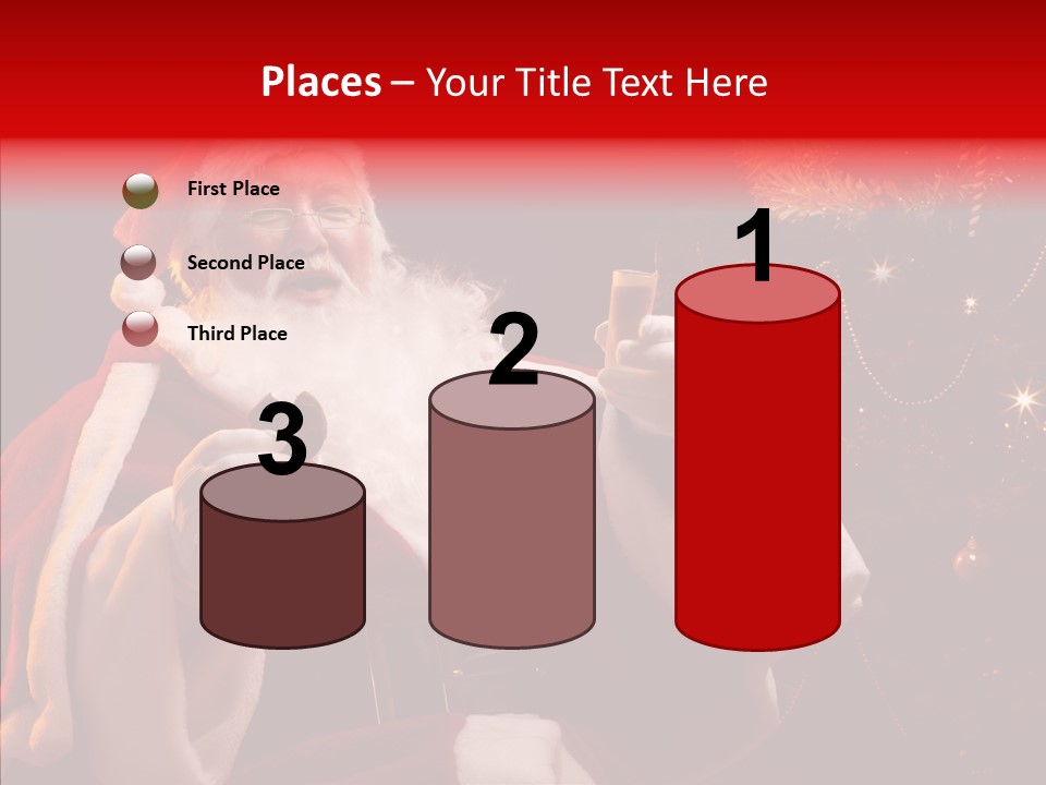Communication Board Table PowerPoint Template