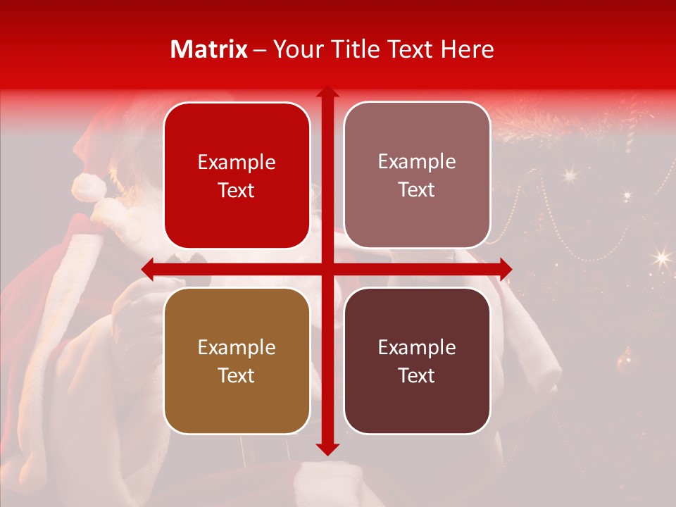 Communication Board Table PowerPoint Template