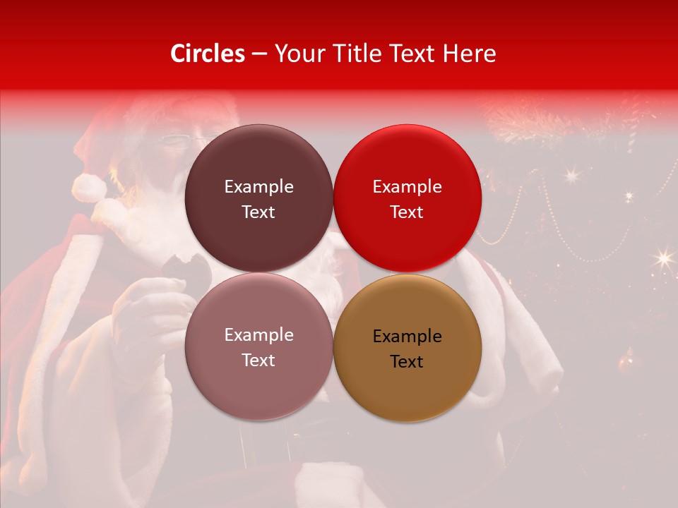 Communication Board Table PowerPoint Template