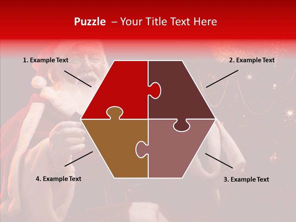 Communication Board Table PowerPoint Template