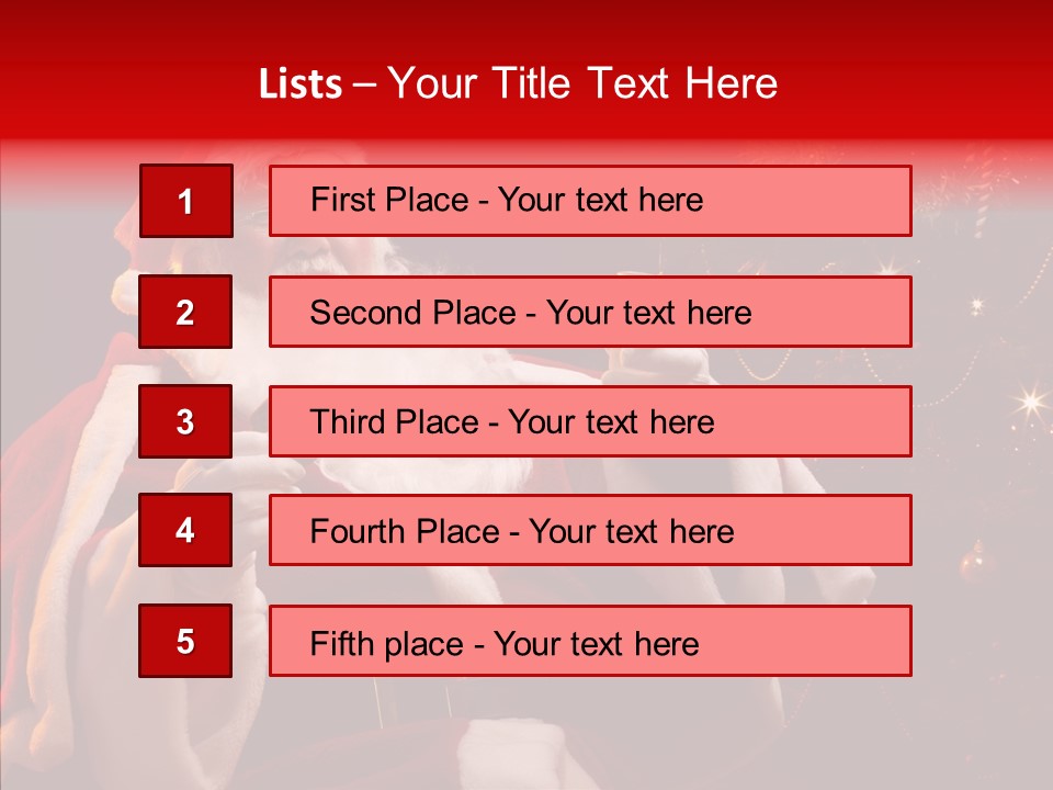 Communication Board Table PowerPoint Template