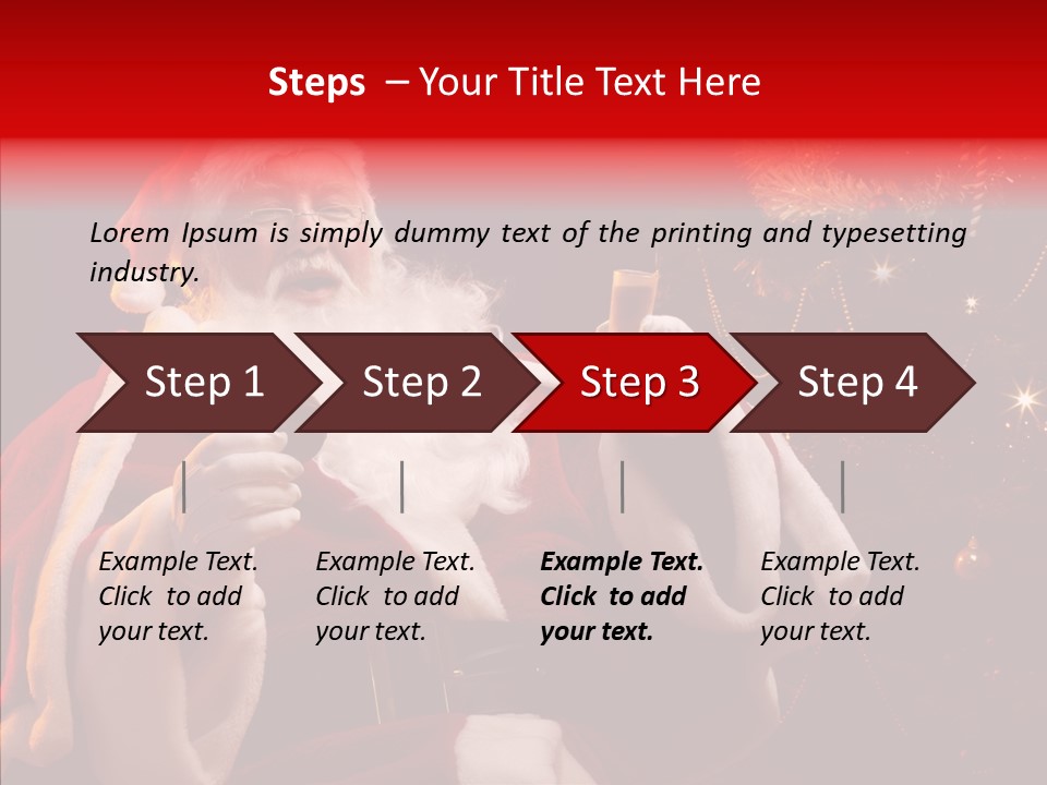 Communication Board Table PowerPoint Template