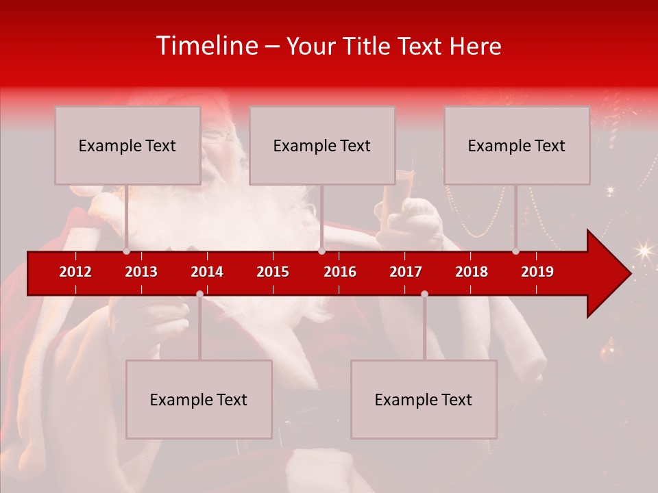 Communication Board Table PowerPoint Template