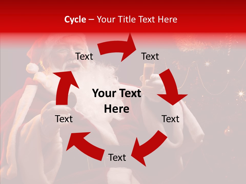 Communication Board Table PowerPoint Template