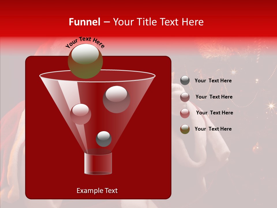 Communication Board Table PowerPoint Template