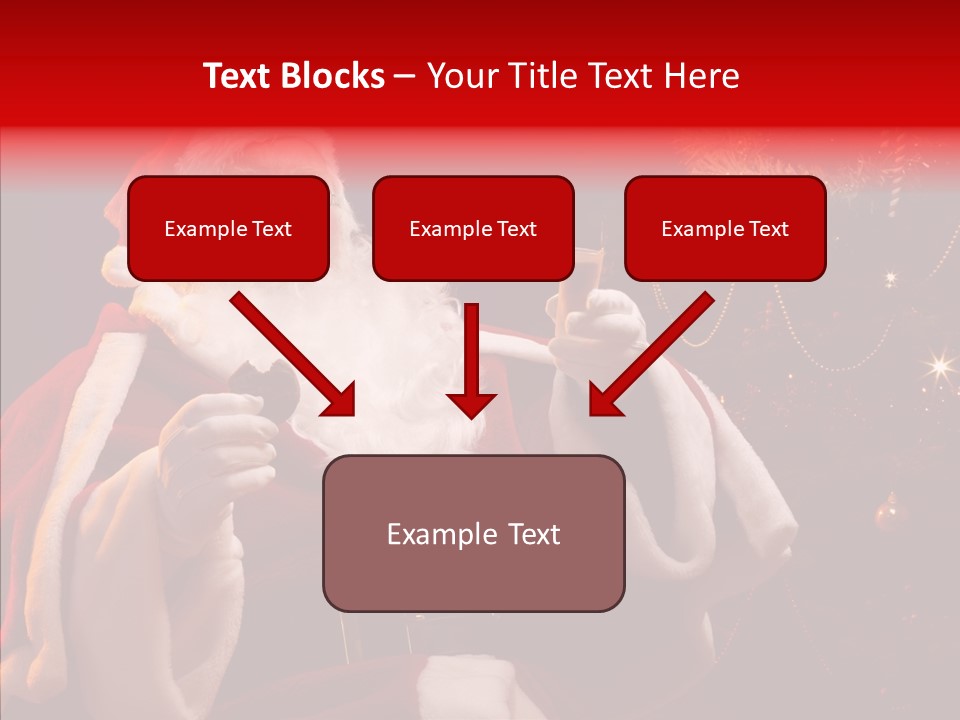 Communication Board Table PowerPoint Template