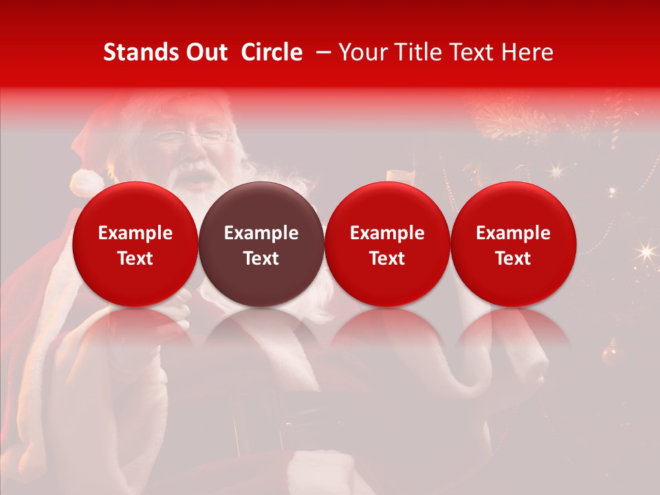 Communication Board Table PowerPoint Template