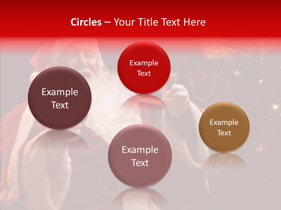 Communication Board Table PowerPoint Template