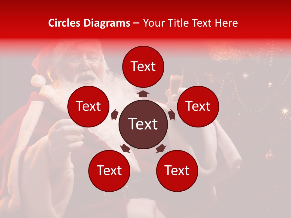Communication Board Table PowerPoint Template