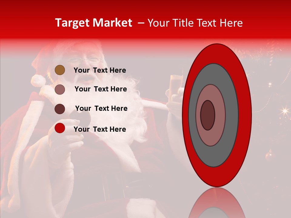 Communication Board Table PowerPoint Template