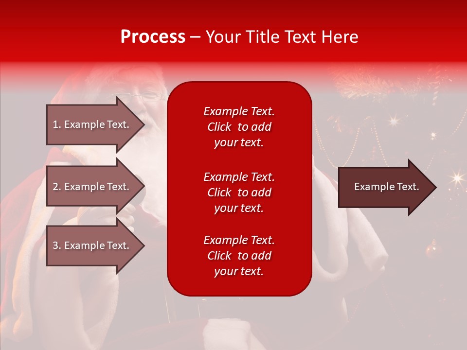 Communication Board Table PowerPoint Template