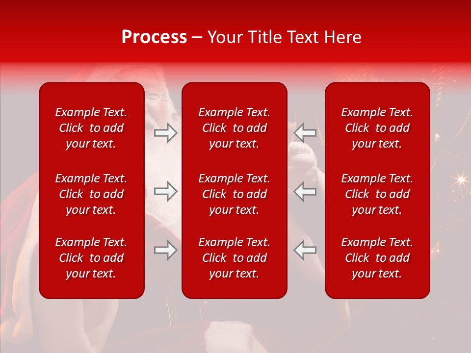 Communication Board Table PowerPoint Template