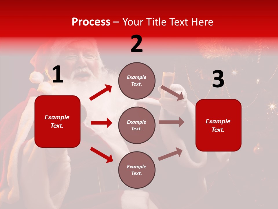 Communication Board Table PowerPoint Template